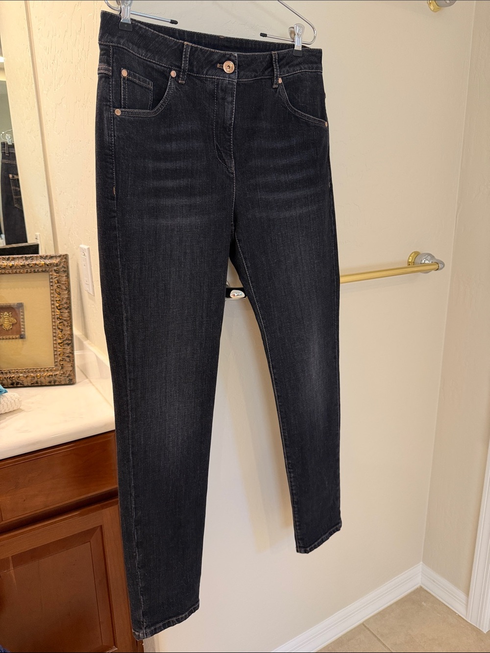 Brunello Cucinelli Black Skinny Jeans